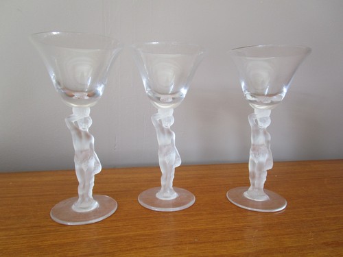 Verres cristal de bayel - ,