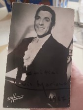 Autographe LUIS MARIANO ! 1967 Sur Carte Postale
