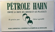 buvard Pub Publicitaire Ancien Pétrole Hahn