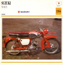SUZUKI 50 M 15 50M 50M15 1964