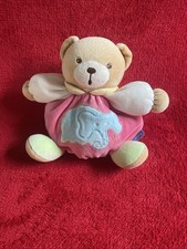 🇫🇷 Doudou Boule Ours Beige Rose Bleu Éléphant KALOO TTBE