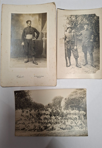 Cartes photos er zouaves - cartes,