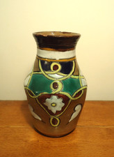Vase - Céramique  - Tissier - Nabeul - Tunisie - Collection - XXth