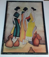 GRAND CADRE TISSU OU SOIE ? A