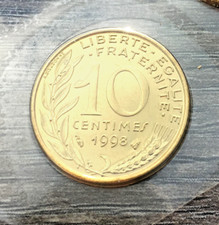 10 CENTIMES 1998 BU FDC SOUS