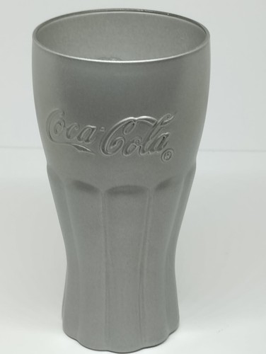 Verre collector coca cola gris - verre, coca-cola