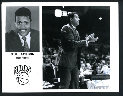 Stu jackson signed 10 - stu,