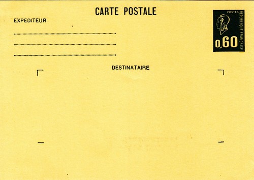 Entier postal carte postale - postal,