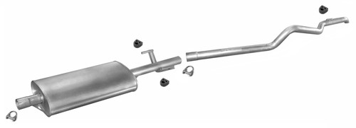 Pot échappement pour - pot, vw