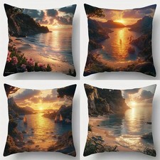 Lot de 4 housses de coussin