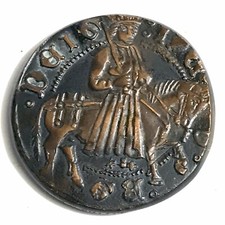 Medaille monnaie médiévale - monnaie,