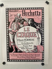 affiche ancienne  entoilée