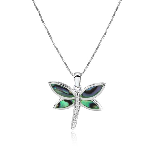 Argent sterling abalone poli - argent,