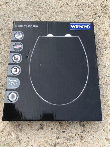 Wenko abattant noir - abattant,