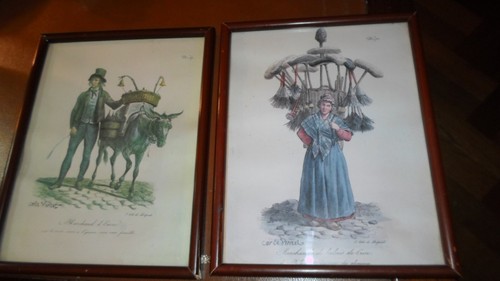 Gravure carle vernet vieux - ,