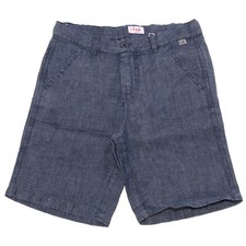9406S bermuda bimbo jeans puro lino IL GUFO short pant kid