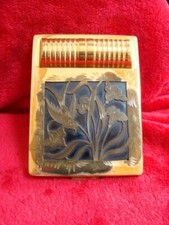 Ancien poudrier vintage en