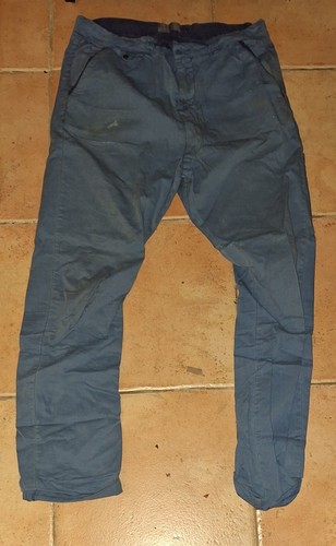 Pantalon bleu zara ans - bleu,