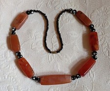 Collier ethnique  perles de