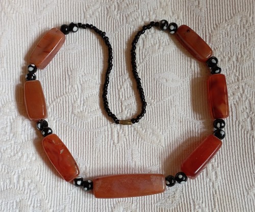 Collier ethnique perles - ethnique,