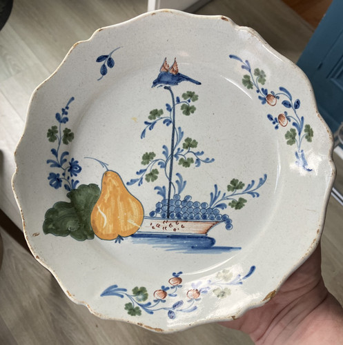 Belle assiette faience - belle,