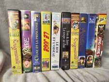Lot 9 VHS d'Origine FR 