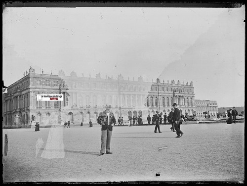 Château versailles plaque - château, de