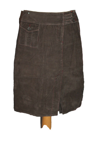 Jupe velours cotele femme - cotele,