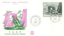 TAAF 1980 First Day of Issue  H.M.S. Terror (Bomb Ketch) à Arched Rock Kerguelen