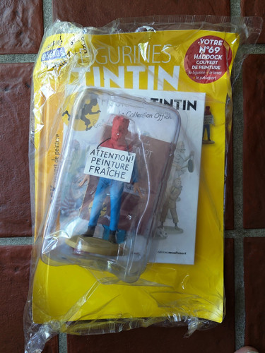 Tintin figurine 69 haddock - 69,