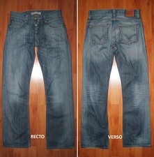 JEANS LEVIS 512 "Bootcut" W32 L34 (FR t42) bleu brut délavé 2306