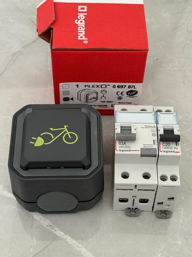 Prise chargeur recharge velo - chargeur,