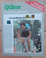 Encart Poster Encyclopédie MIROIR du CYCLISME N° 265 - G. SARONNI - Avril 1979