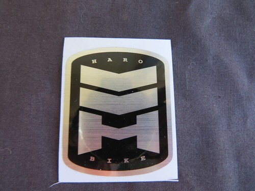 Real haro badge decal - decal, bmx