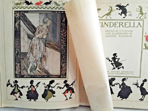 Cinderella 1919 arthur - arthur, rackham