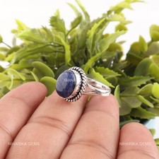 Sodalite Pierre 925 Argent