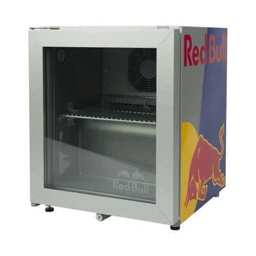 Red bull mini fridge small - red,