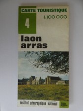 Carte IGN verte 4 laon arras