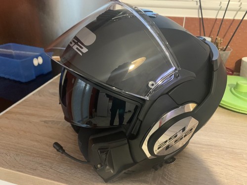 Casque moto modulable ls2 - casque,