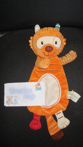 101 doudou plat - tigre, tom