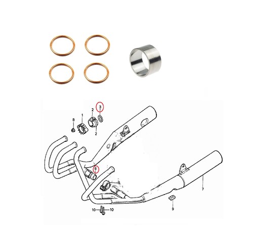 Honda cbx 550 jeu joints - 550,