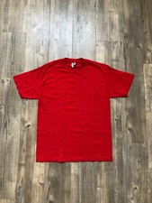 ALSTYLE BLANK RED t-shirt size
