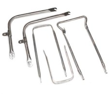 BSA C11 C12 avant & Arrière Garde Boue Baleines Vide Métal Gec