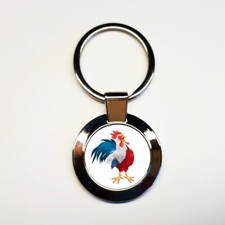 Porte-clés acier inoxydable