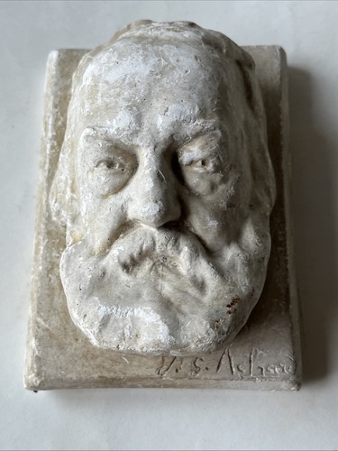 Victor hugo plâtre signé - hugo",