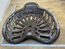 ANCIEN AUTHENTIQUE Siège en Fonte  LE SANGLIER 6,1 Kg Loft Industriel