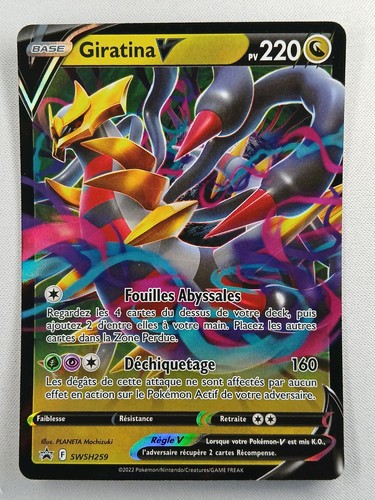 Carte pokémon giratina - fr, v