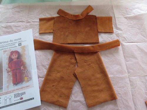 Kit vêtement poupée modes - vêtement, et