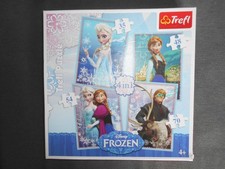 Lot de 4 puzzles Reine des neiges (Disney)