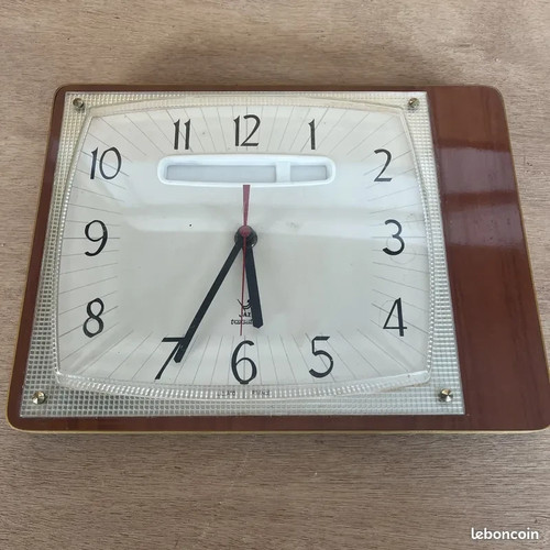 Horloge bois jaz transition - horloge,